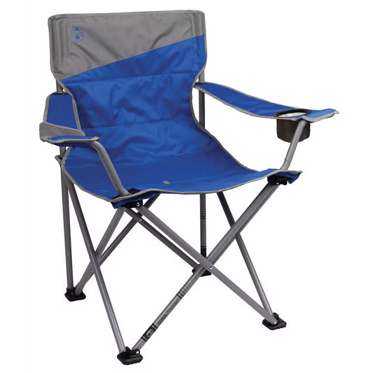 Coleman Big  Tall Quad Camping Chair - Blue