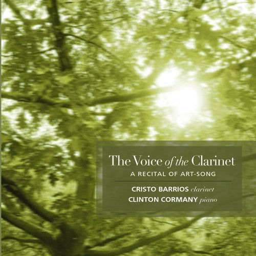 Cristo Barrios - Voice of the Clarinet [CD]