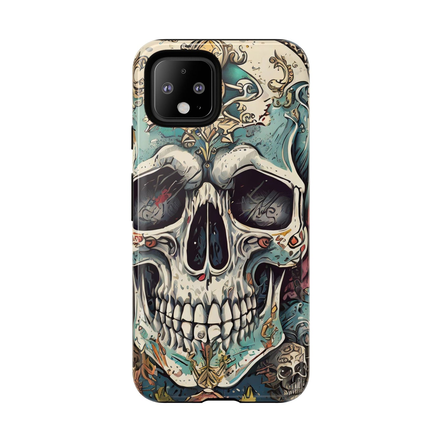 Abstract Skull Tough Phone Case