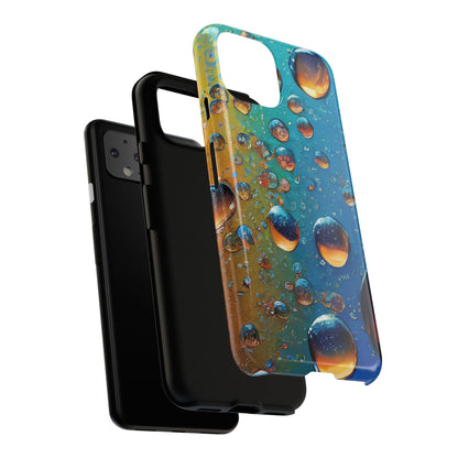 Colorful Water Droplets Tough Phone Case