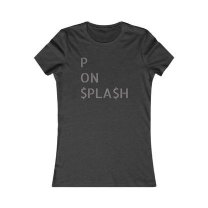 P ON SPLASH Women's Premium Tee