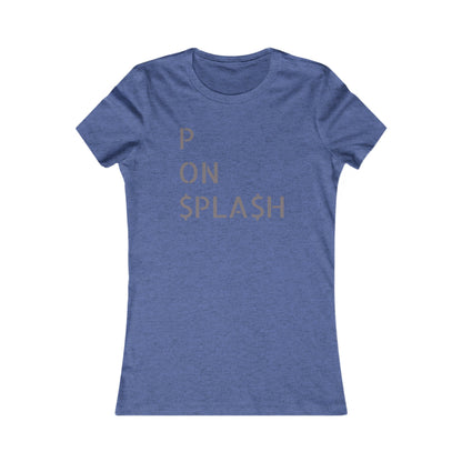 P ON SPLASH Women's Premium Tee