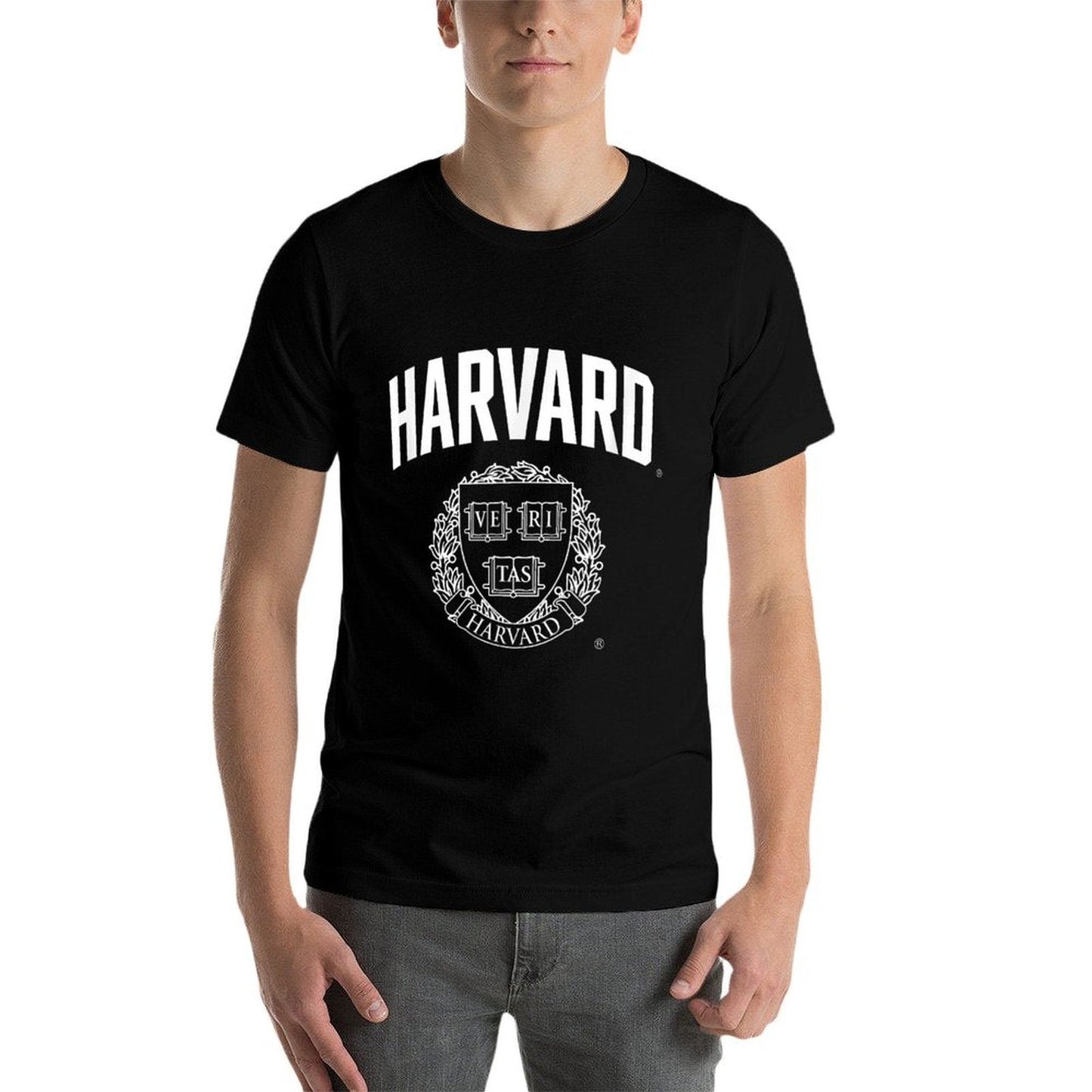 Harvard University Crimson  Official NCAA Merch  HVU002  Slim-fit Cut T-Shirt