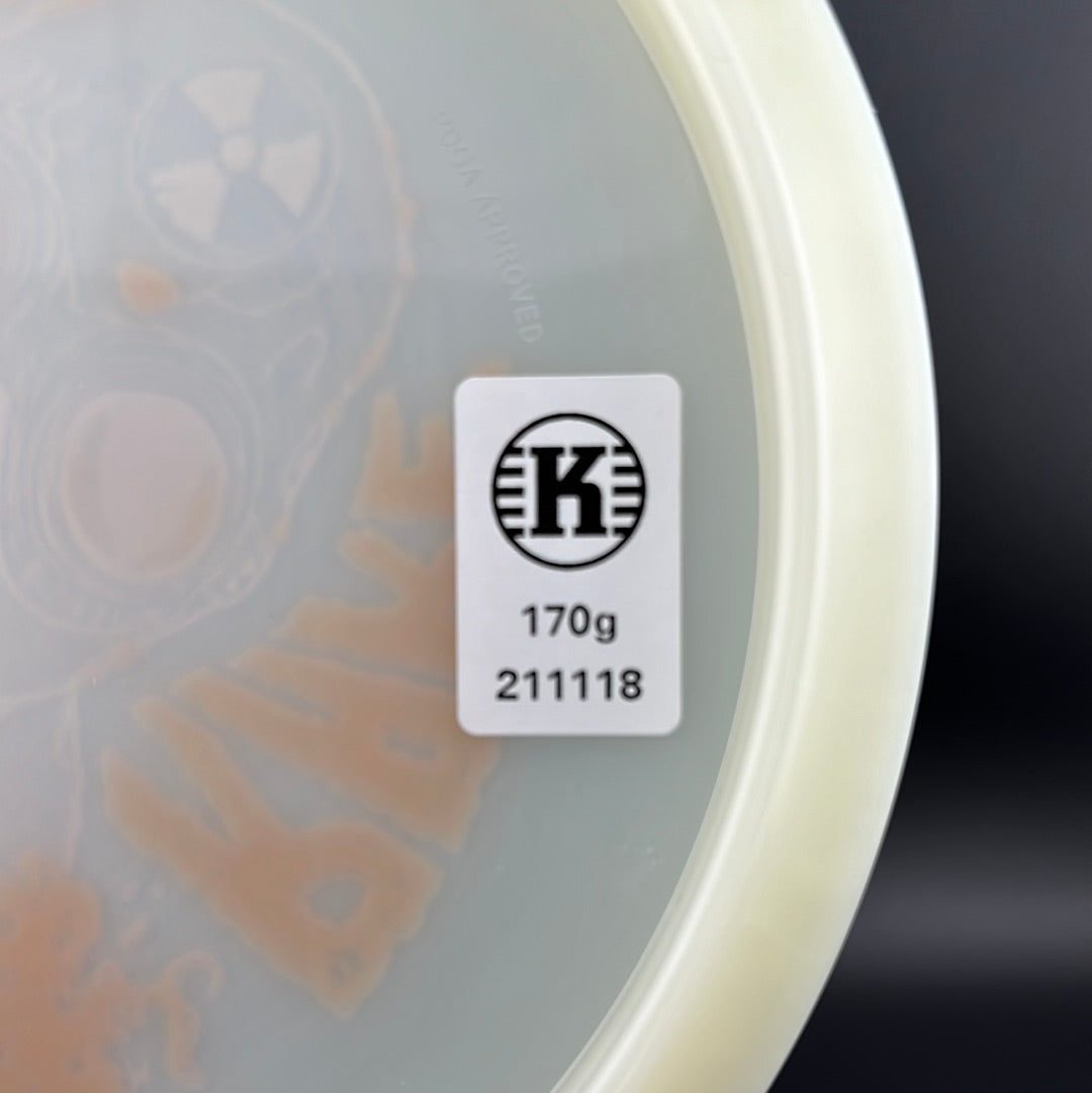 K1 Glow Kaxe - 2021 Run - RADioactive Man Stamp