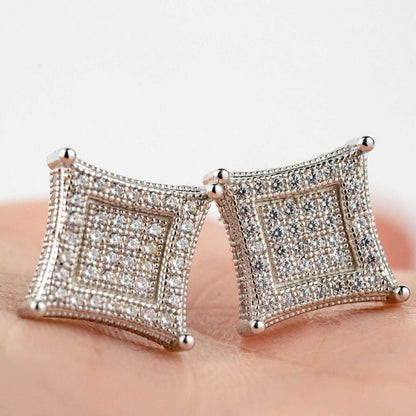 Kite Shaped Stud Earrings