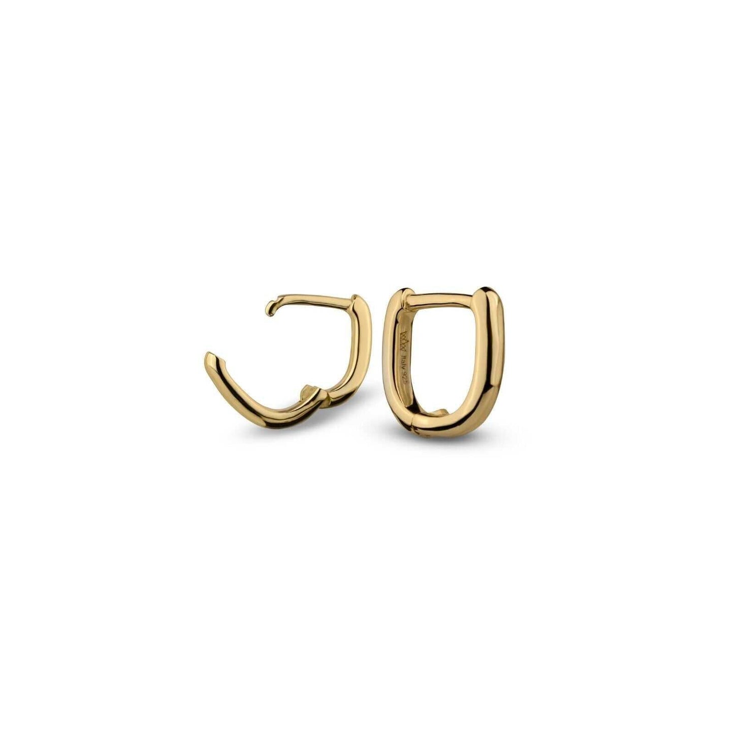 Gold Huggie Earrings