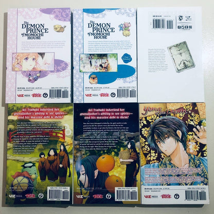 Various Manga Lot of 6 Books Demon Prince Bungo Stray Dogs Kakuriyo Softcover