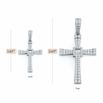 Cross Pendant - 925 Sterling Silver