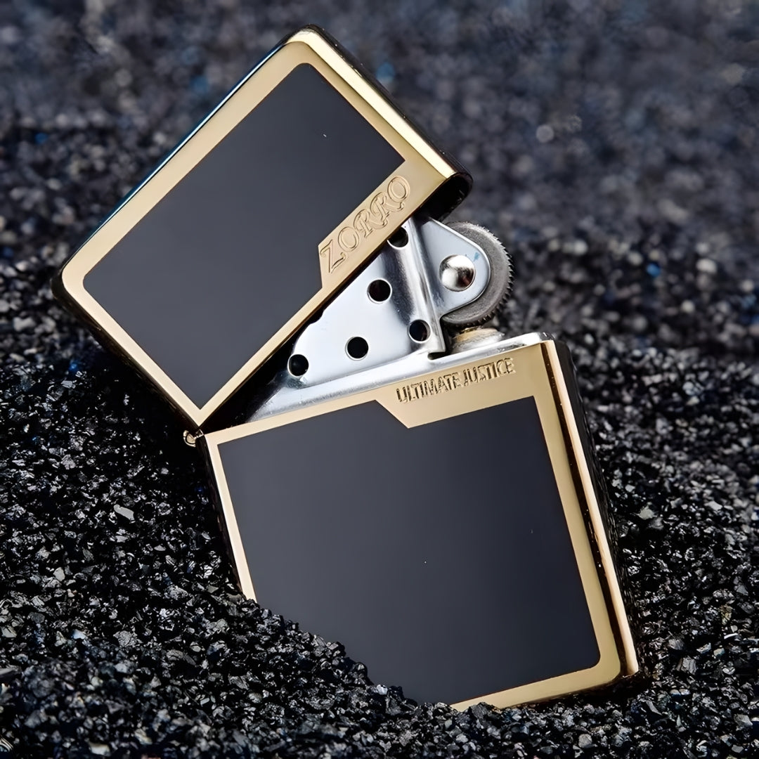 Zorro Copper Original Zippo Lighter New Design