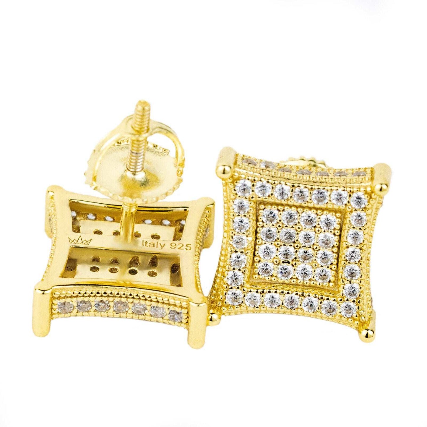 14K Gold Kite Earrings