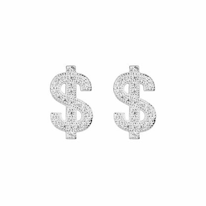 Dollar Sign Earrings