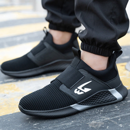 Maven Steel Toe Slip-on Work Sneakers