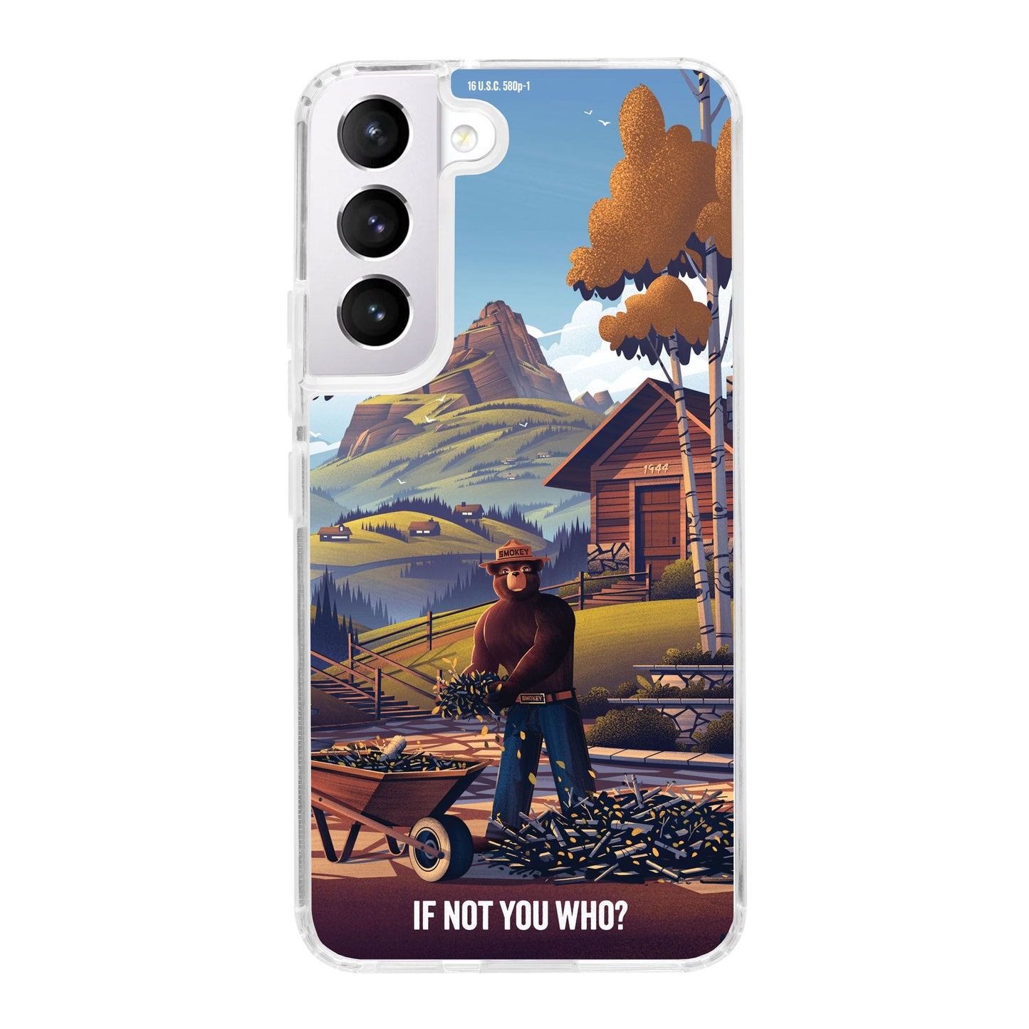 Smokey Bear Classic HD Samsung Galaxy S22 Phone Case