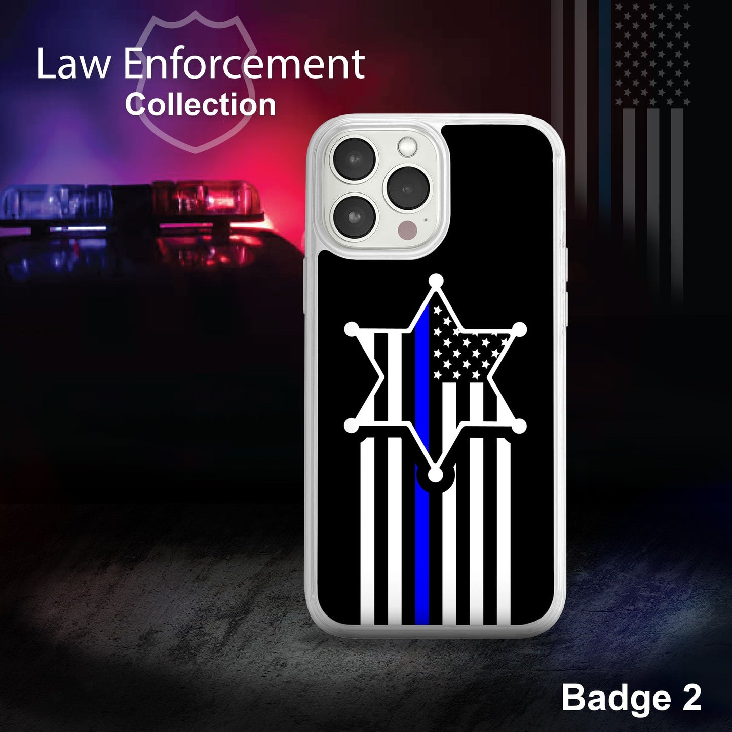 Law Enforcement HD Apple iPhone 14 Mag-Safe Phone Case