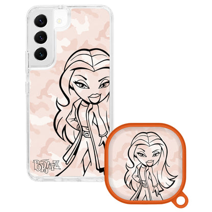Bratz® Passion For Fashion HD Samsung Galaxy S23 Series and Buds Pro Combo Package