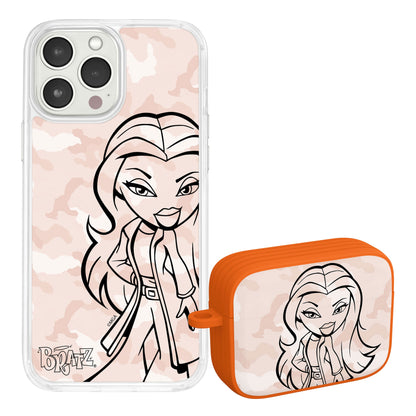 Bratz® Passion For Fashion HD Apple iPhone 14 Mag-Safe Phone Case and AirPods Pro Combo Package