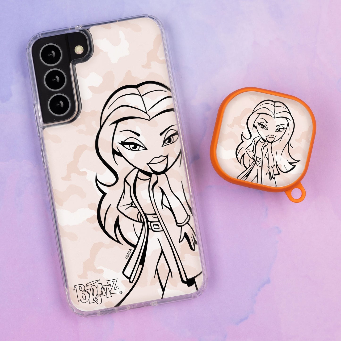 Bratz® Passion For Fashion HD Samsung Galaxy S23 Series and Buds Pro Combo Package