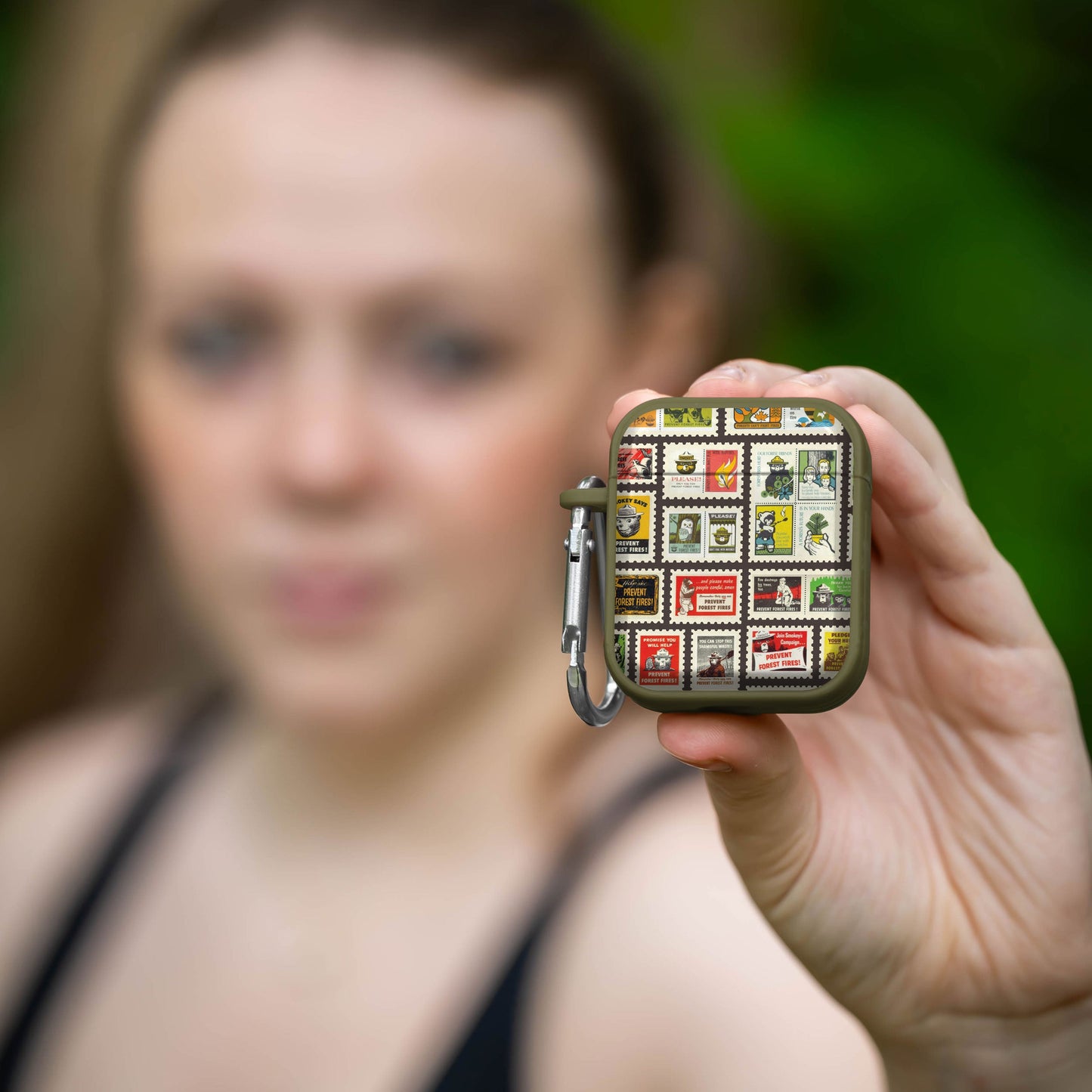 Smokey Bear Classic HDX Apple AirPods Gen 1 & 2 Case Cover