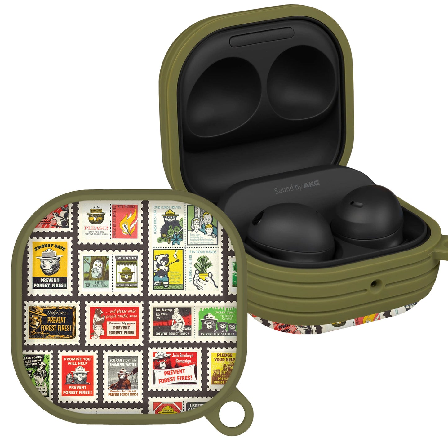 Smokey Bear Classic HDX Samsung Galaxy Buds Pro & Buds Live Case Cover