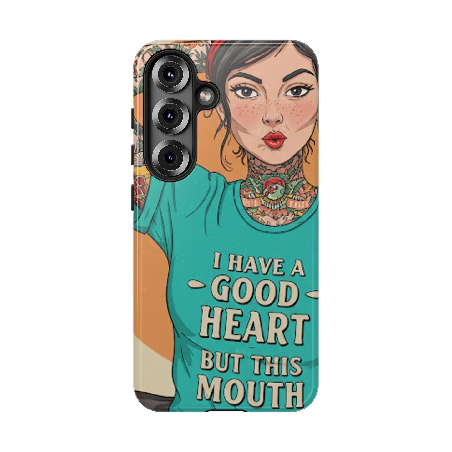 I Have A Good Heart Tough Phone Case