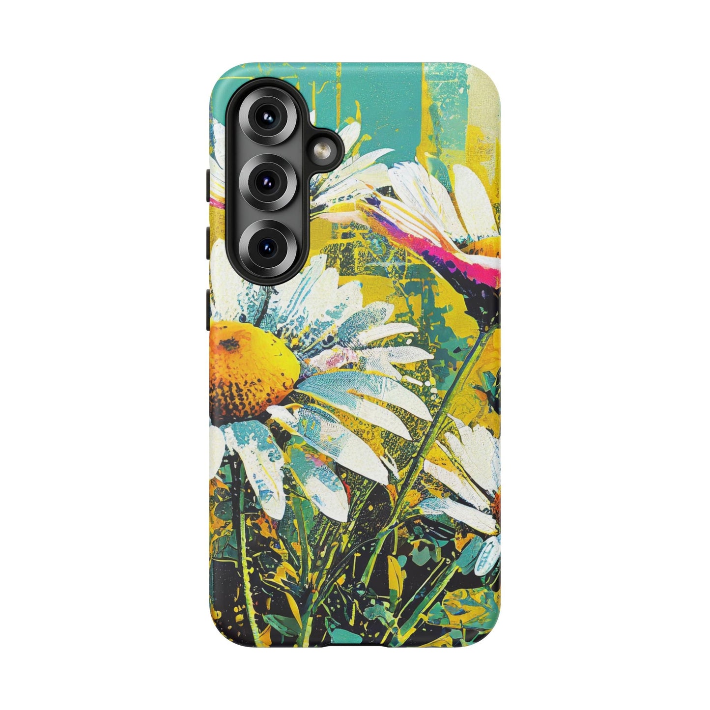 Colorful Daisy Floral Tough Phone Case