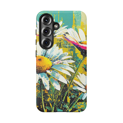 Colorful Daisy Floral Tough Phone Case