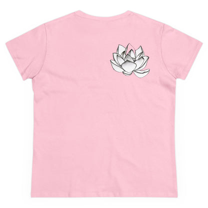 Buddha Pastel Sketch Women's Cotton Tee