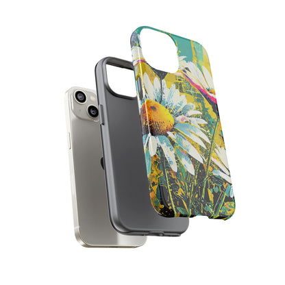 Colorful Daisy Floral Tough Phone Case