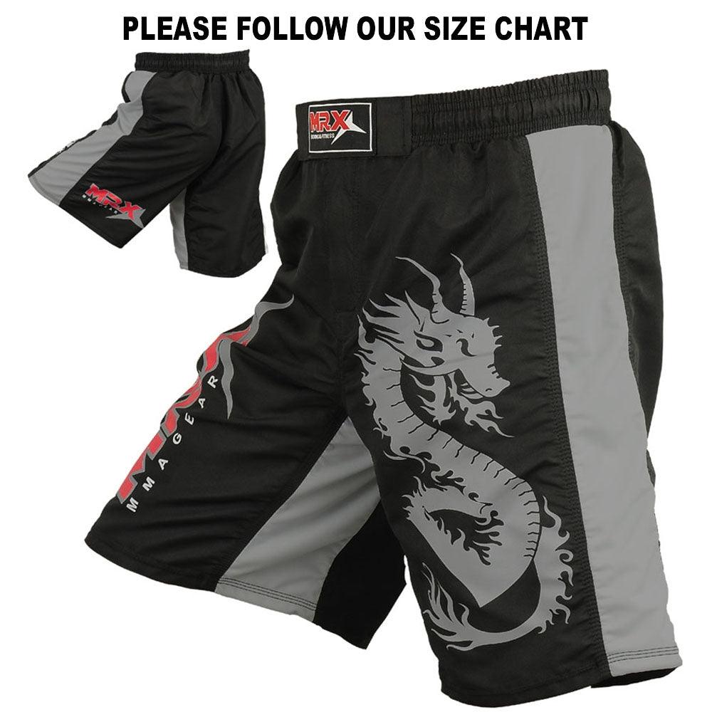 MRX Mma Men's Fight Shorts Pro Quality Grappling Short - Triathlete Store