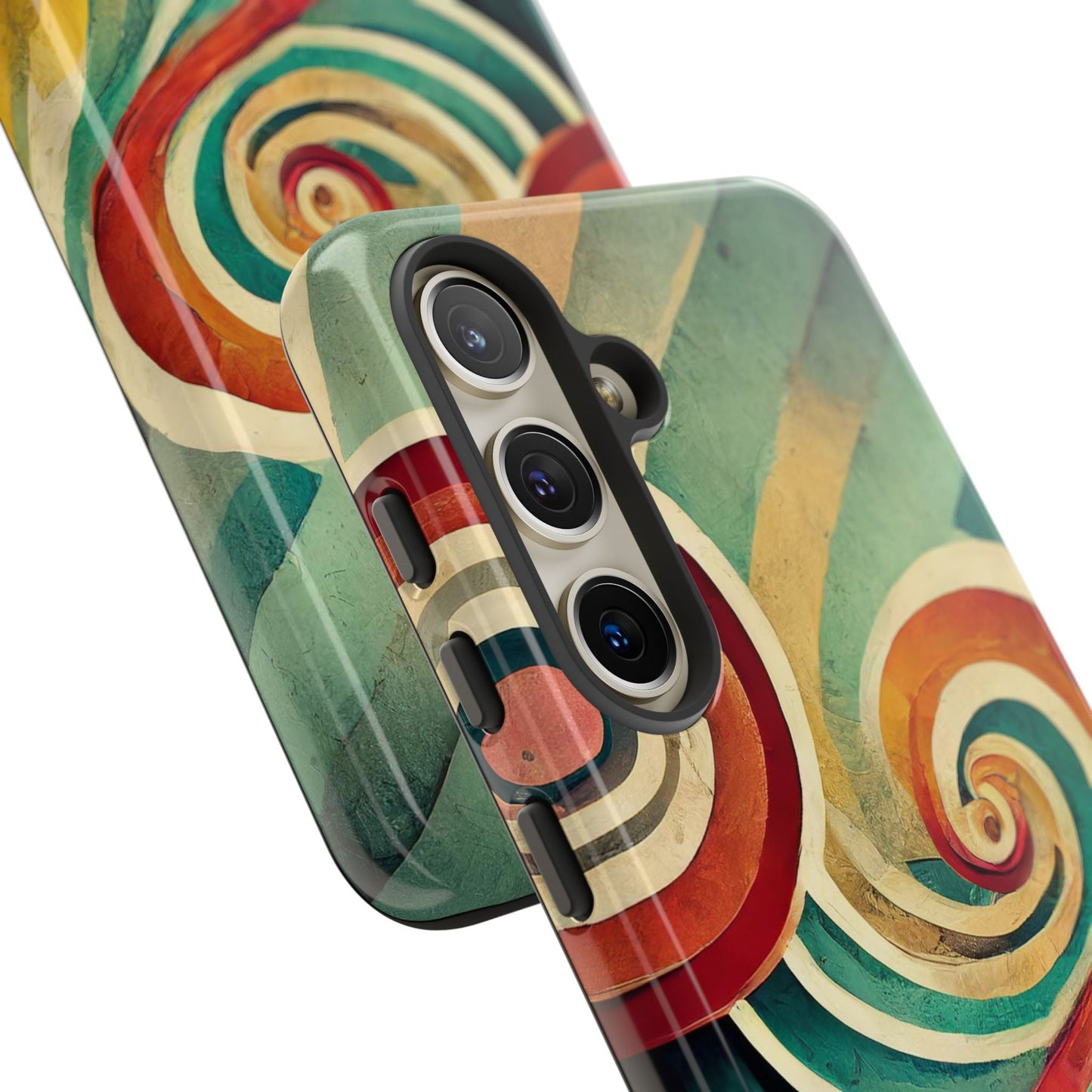 Colorful Swirl Tough Phone Case