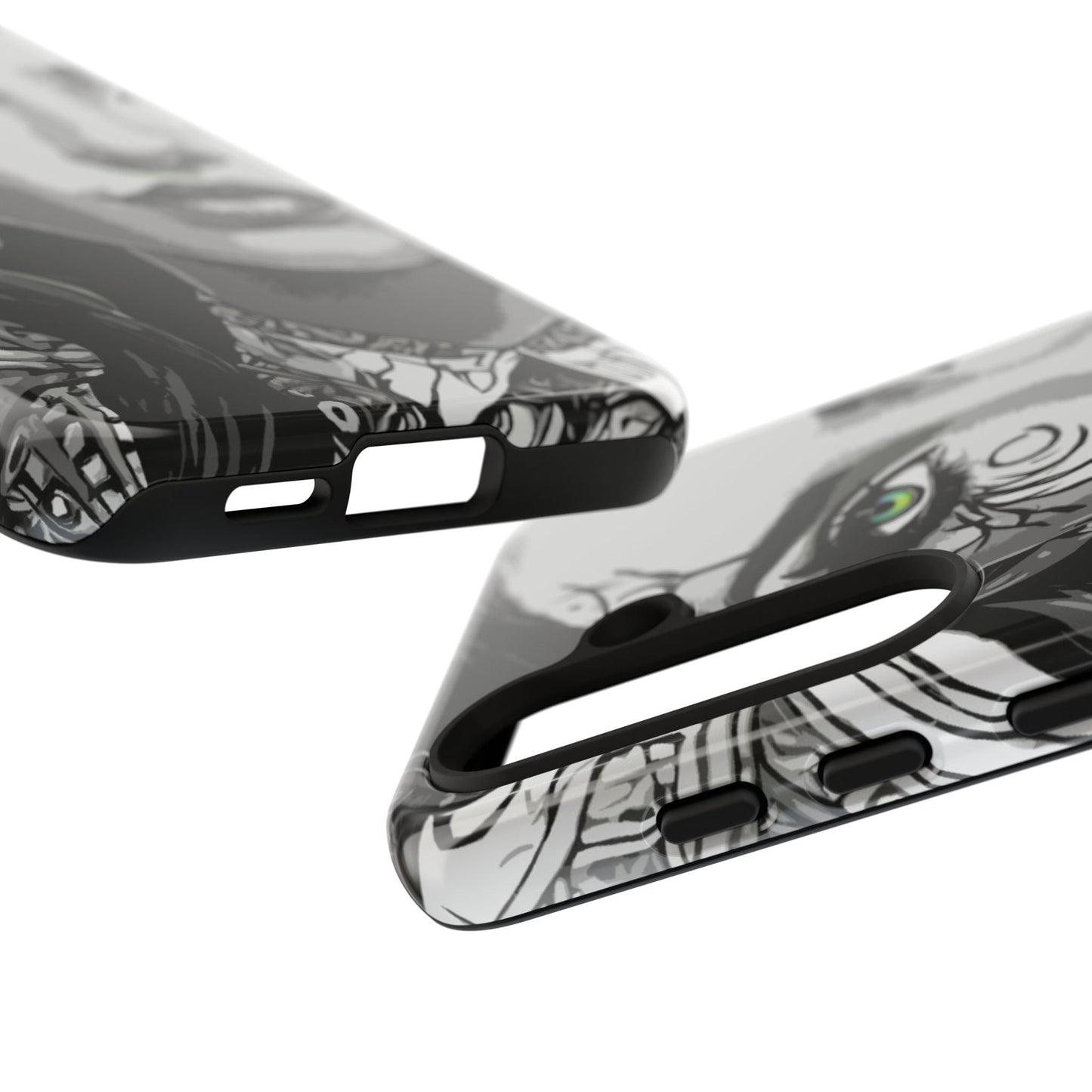 Green Eyed Devilish Beauty Tough Phone Case