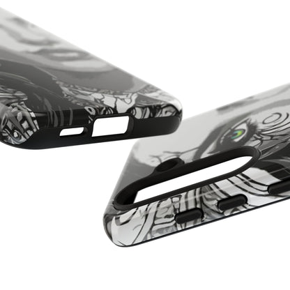 Green Eyed Devilish Beauty Tough Phone Case