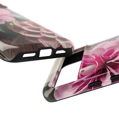 Elegant Paper Flowers Tough Phone Case