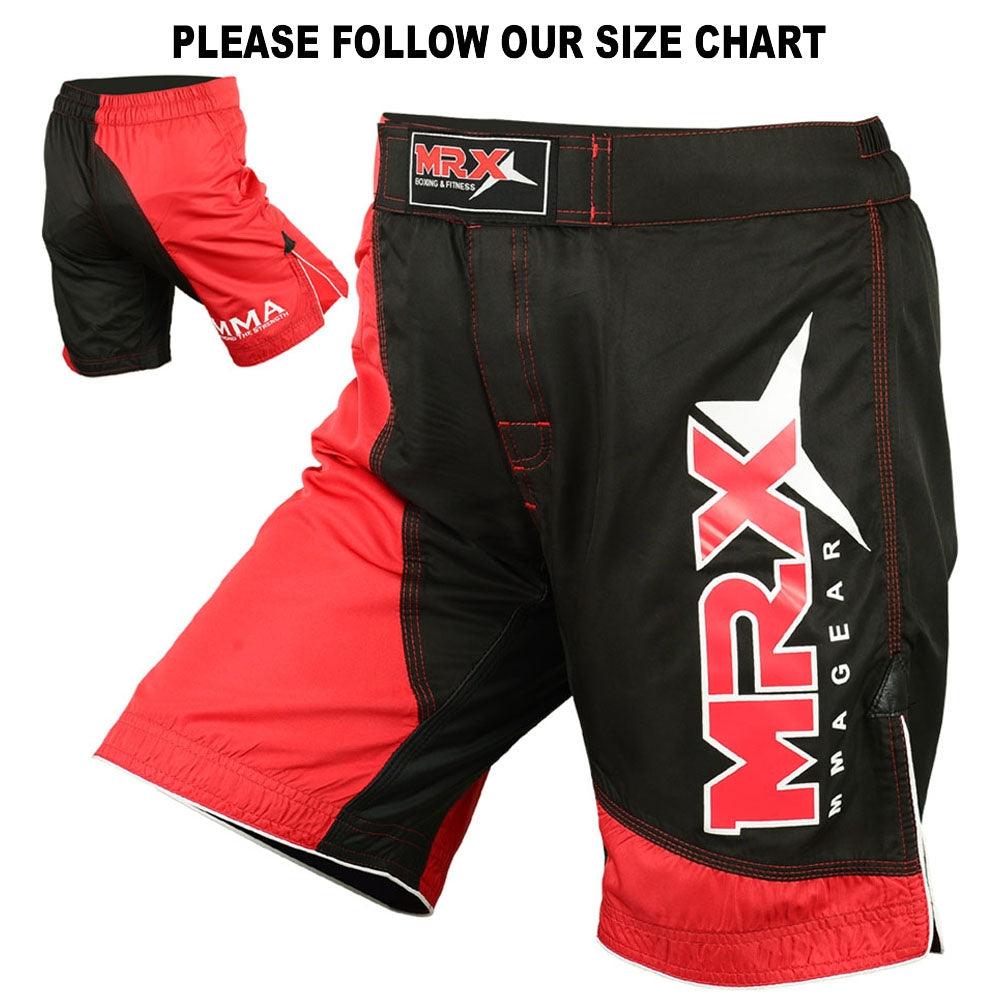 MRX Men's Mma Grappling Fight Shorts Ufc Fighting Short 1110 - Triathlete Store