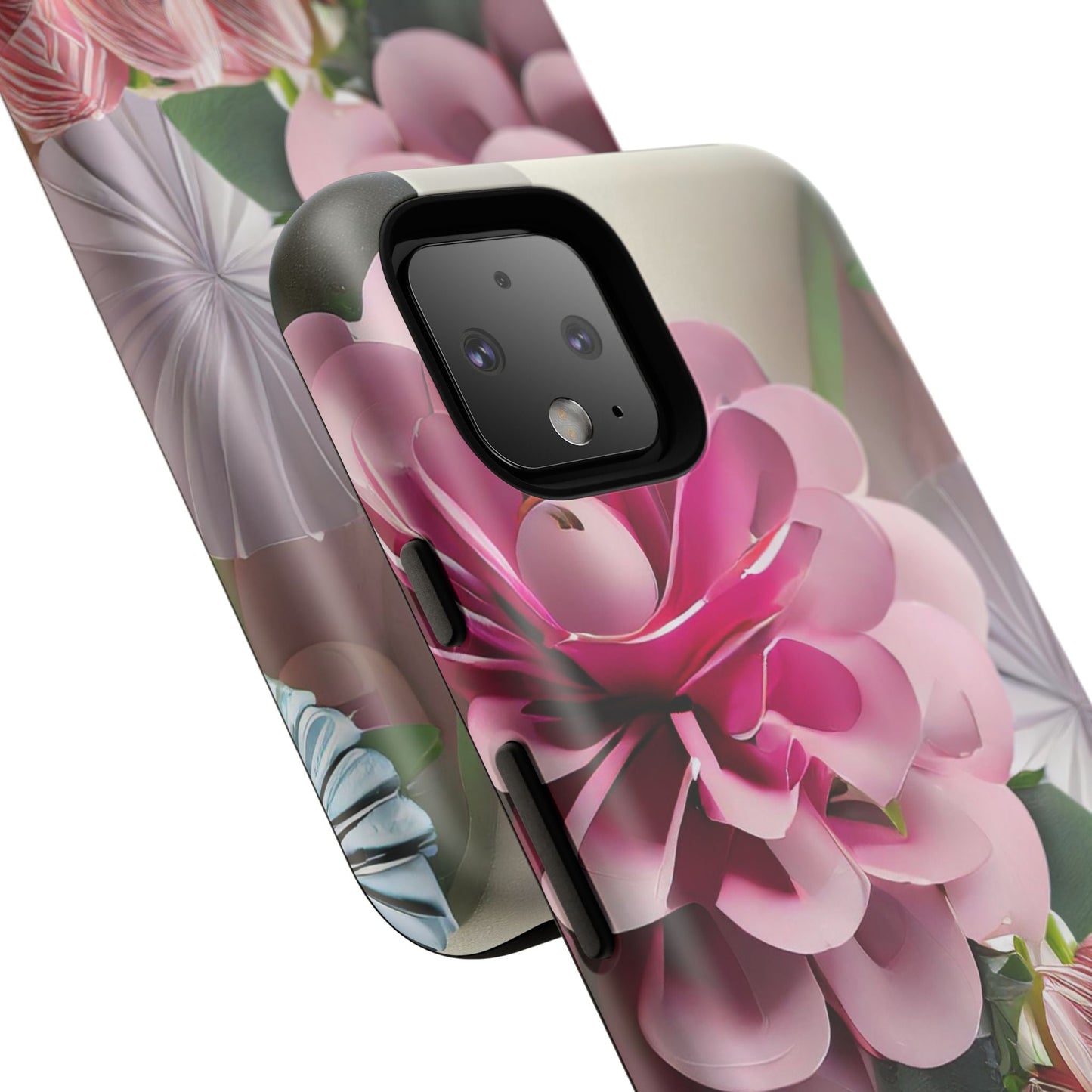 Elegant Paper Flowers Tough Phone Case