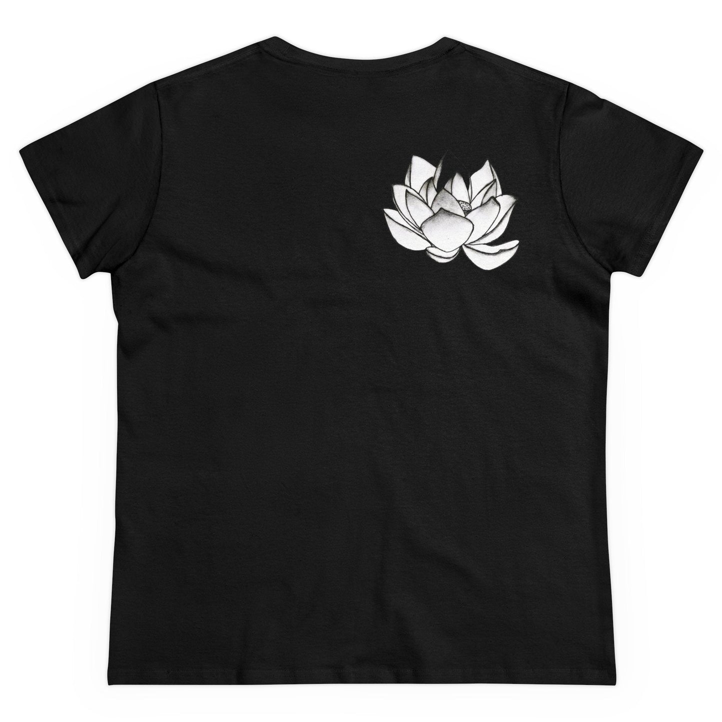 Buddha Pastel Sketch Women's Cotton Tee