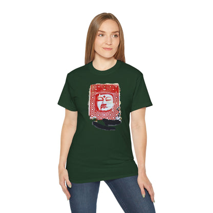 Fine Art Buddha Tablet Print Unisex Ultra Cotton Tee