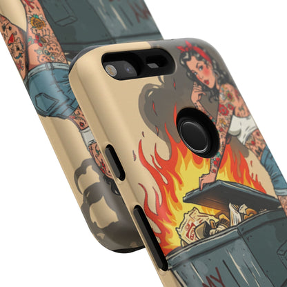 My Life is a Dumpster Fire Tough Phone Case