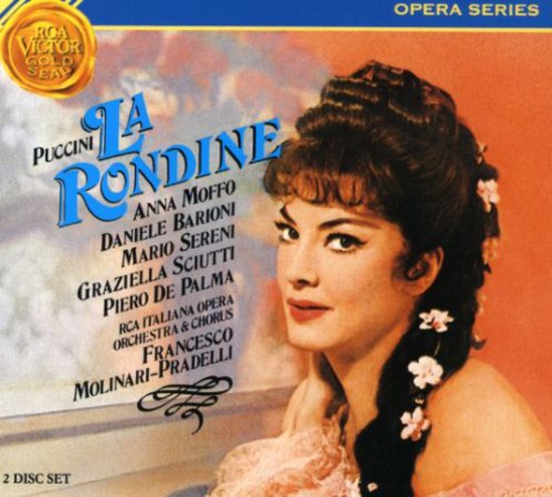 Puccini / Moffo / Barioni / Sereni / Sciutti - La Rondine (complete) - Music CD