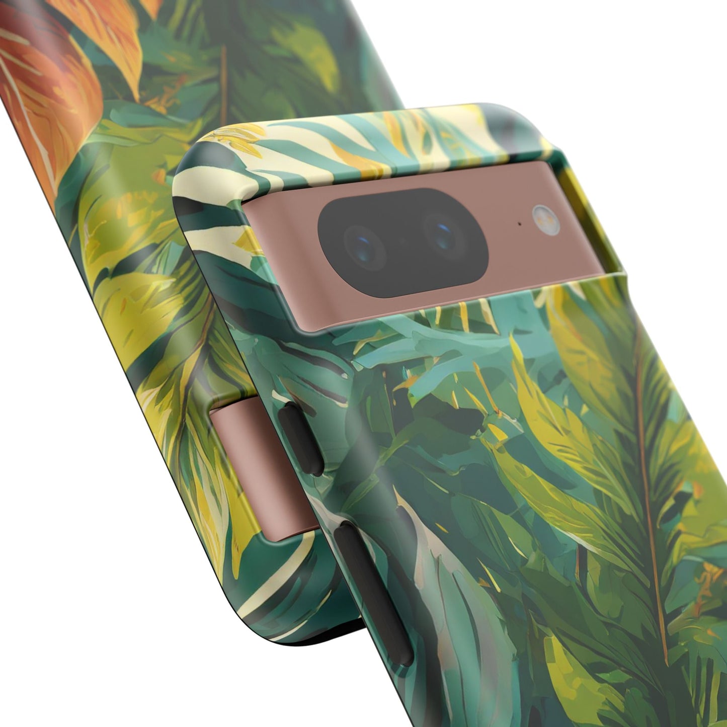 Tropical Leaf Tough Phone Case