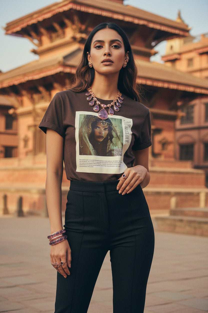 Manat Aziza & Fae Unisex Heavy Cotton Tee