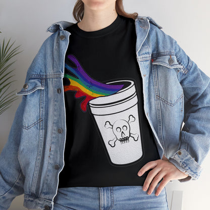Rainbow Slushy Unisex Heavy Cotton Tee