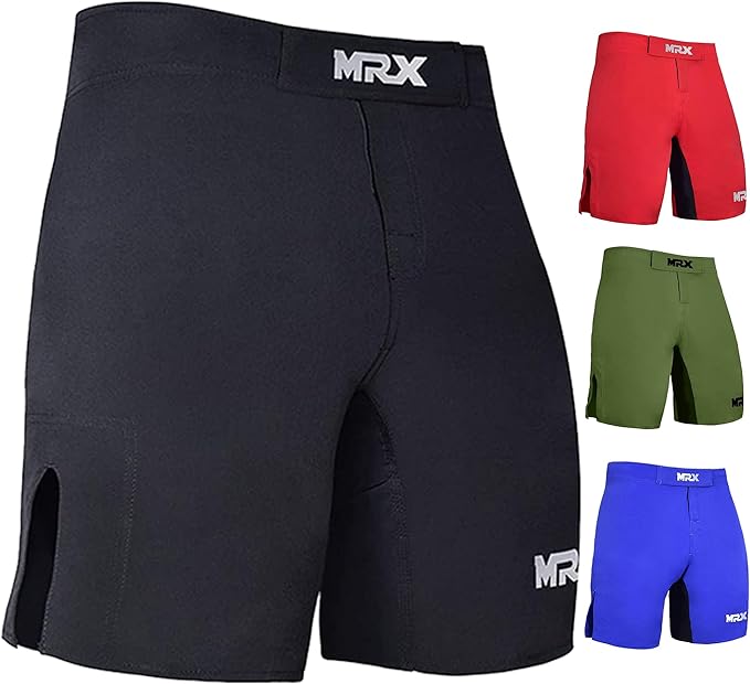 MRX Men’s MMA Fight Shorts Grappling Training Boxing BJJ Martial Arts - Triathlete Store