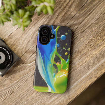 Vibrant Paint Splash Phone Case - Tough & Stylish Protection