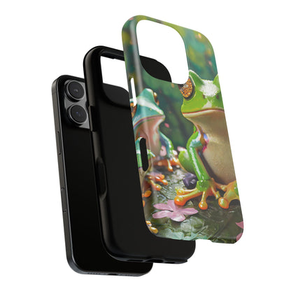 Someone Watching Colorful Frog Tough Phone Case