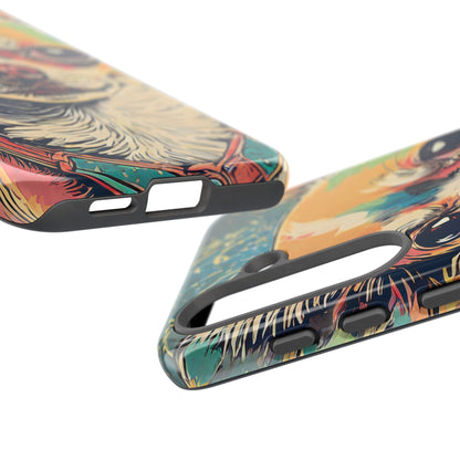 Abstract Chihuahua Tough Phone Cases