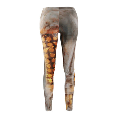 Desert Gold Resurrected Brushed Suede Leggings