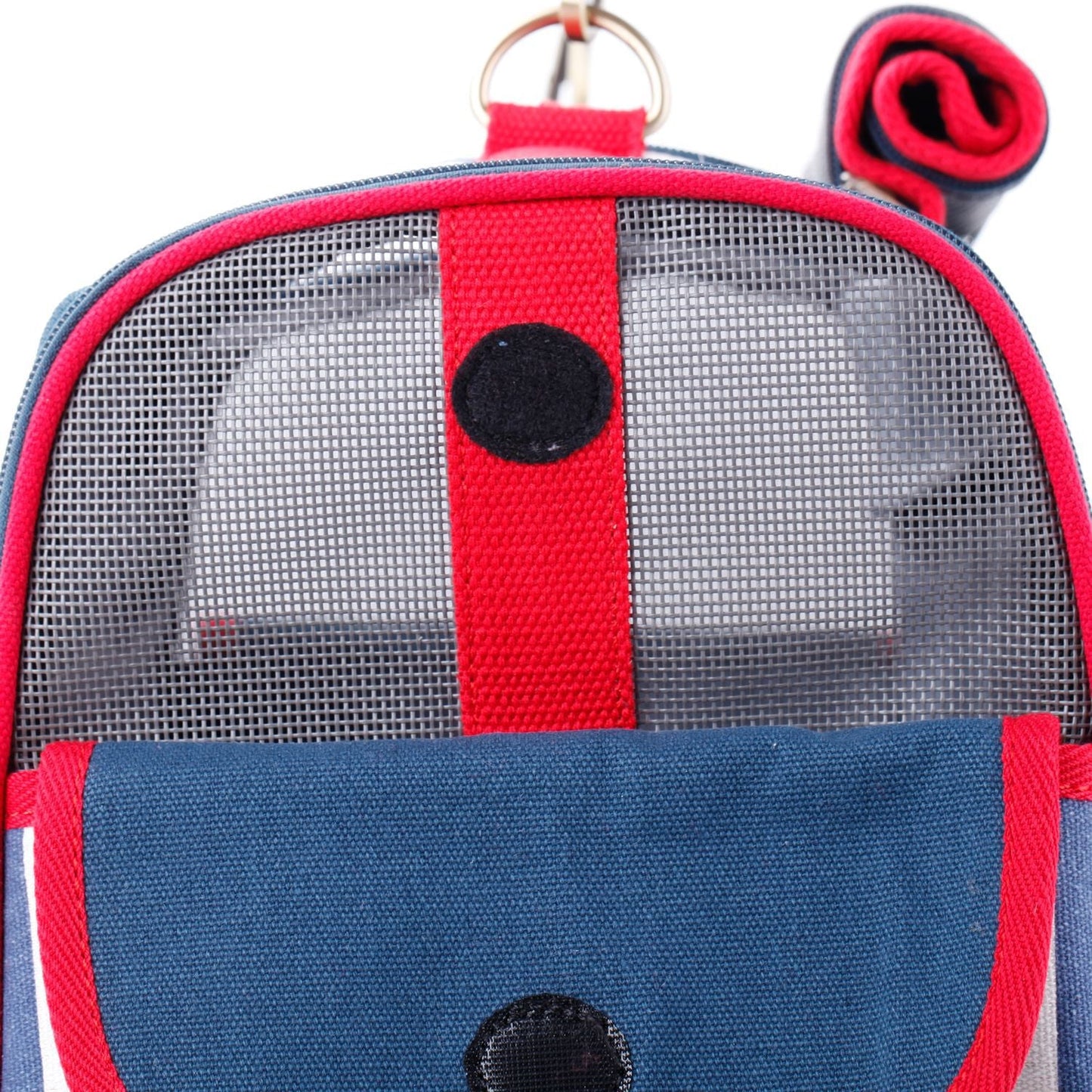 Nautical Striped Canvas Pet Carrier Bag