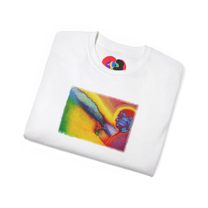 Surf is My Buddha Tablet Print Unisex Ultra Cotton Tee