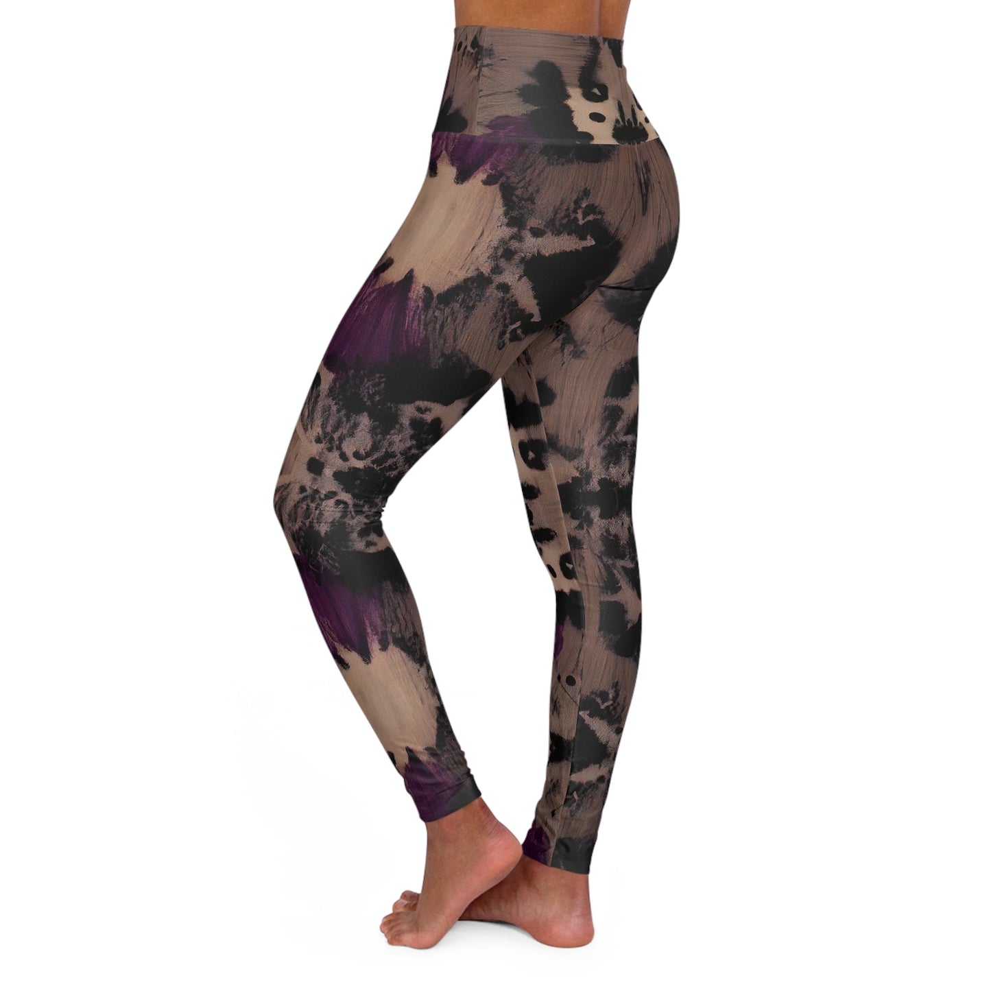 Shibori Butterfly High Waisted Leggings